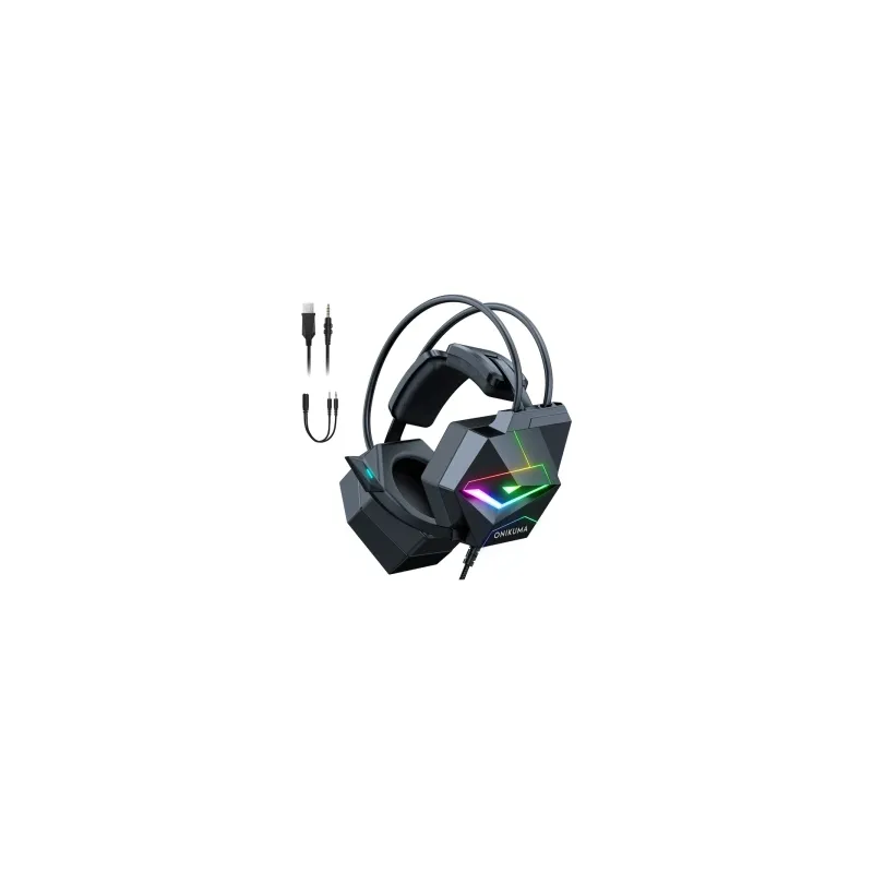 ONIKUMA X20 Gaming Headphones (Black)